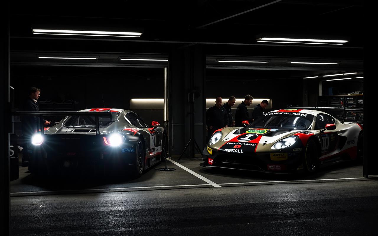 Team WRT garage
